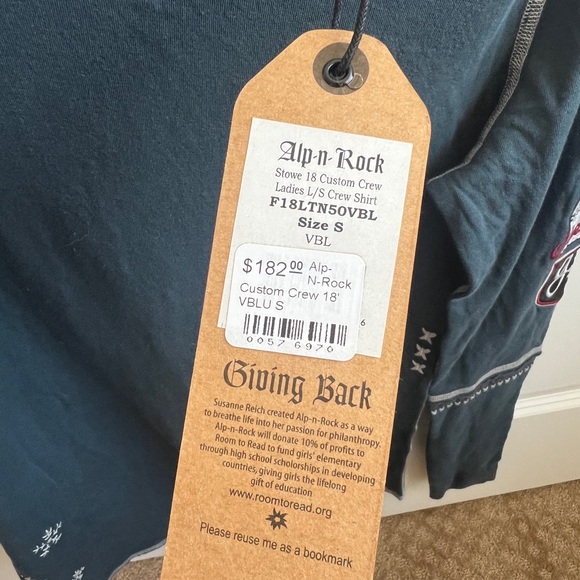 NWT Stowe Front Four Alp N Rock Crewneck - Picture 7 of 8